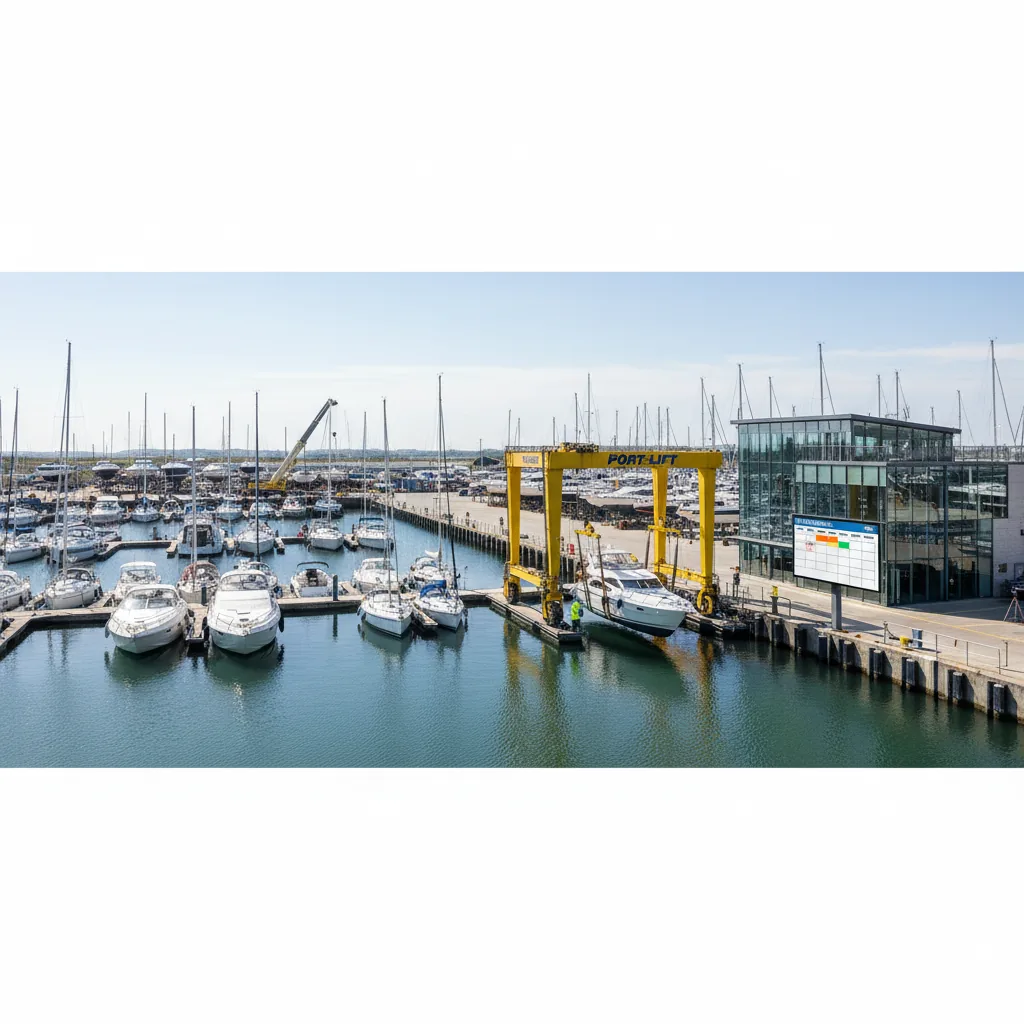 Cranage and Lift Booking for UK Boat Yards