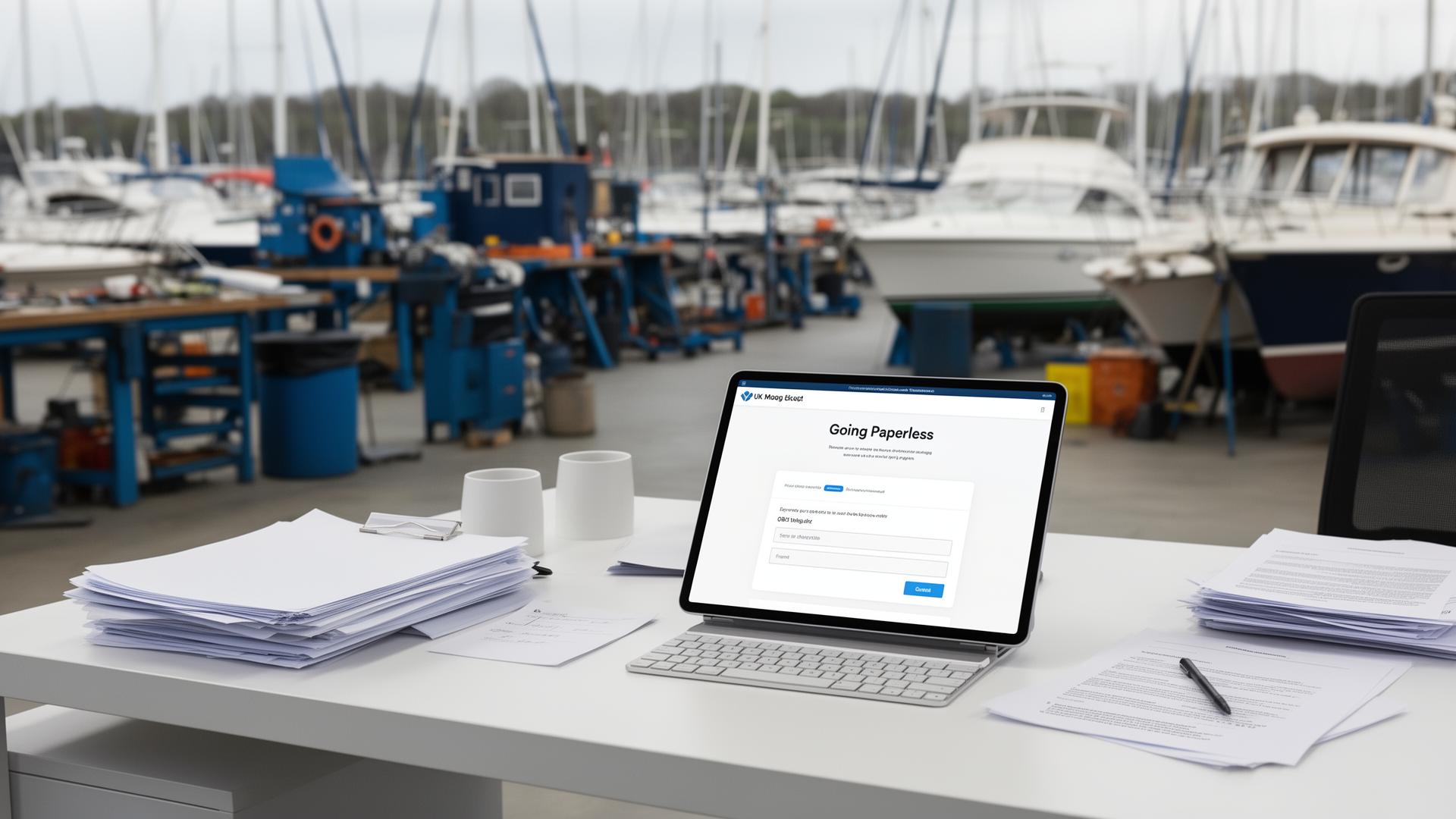 Reducing Paperwork in Boatyards: A Practical Guide