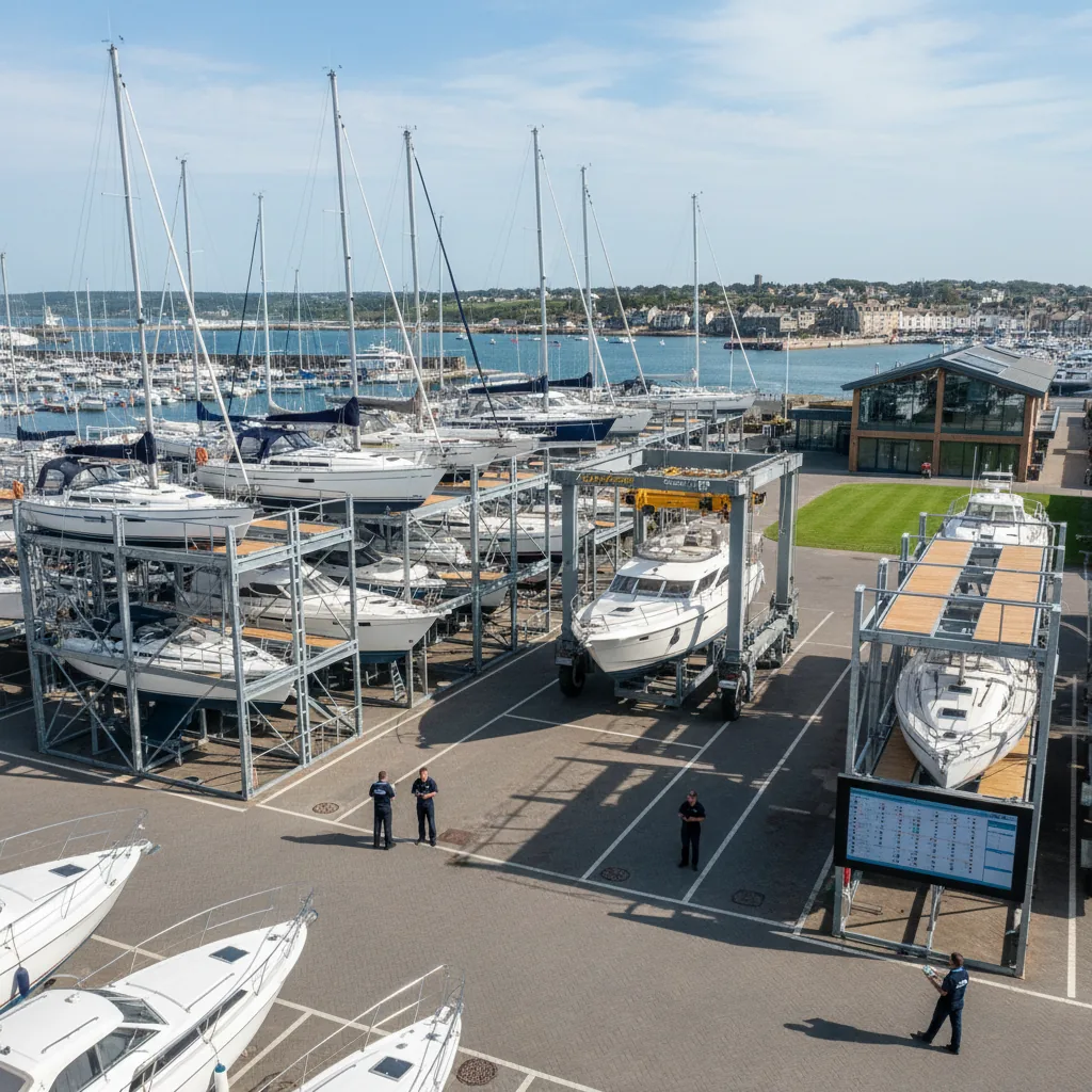 Boat Storage Management for UK Boat Yards